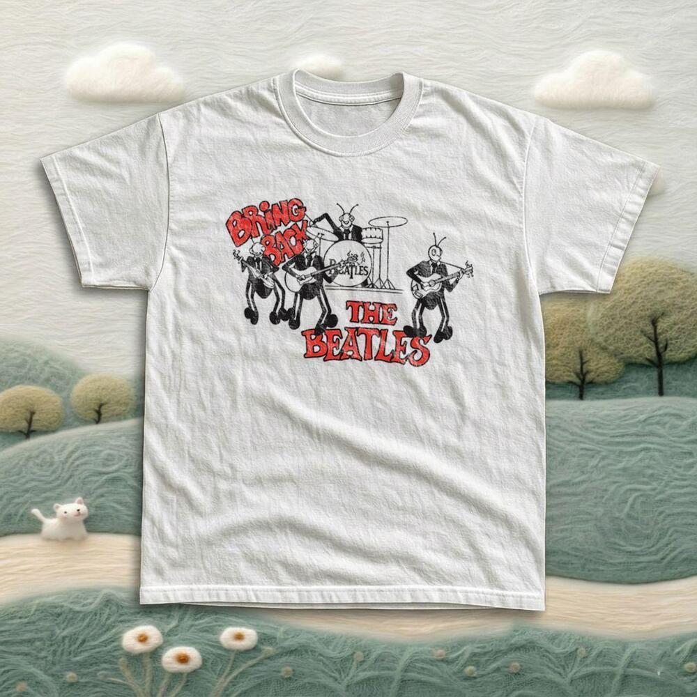 The Beatles Bring Back Cartoon Design T-Shirt